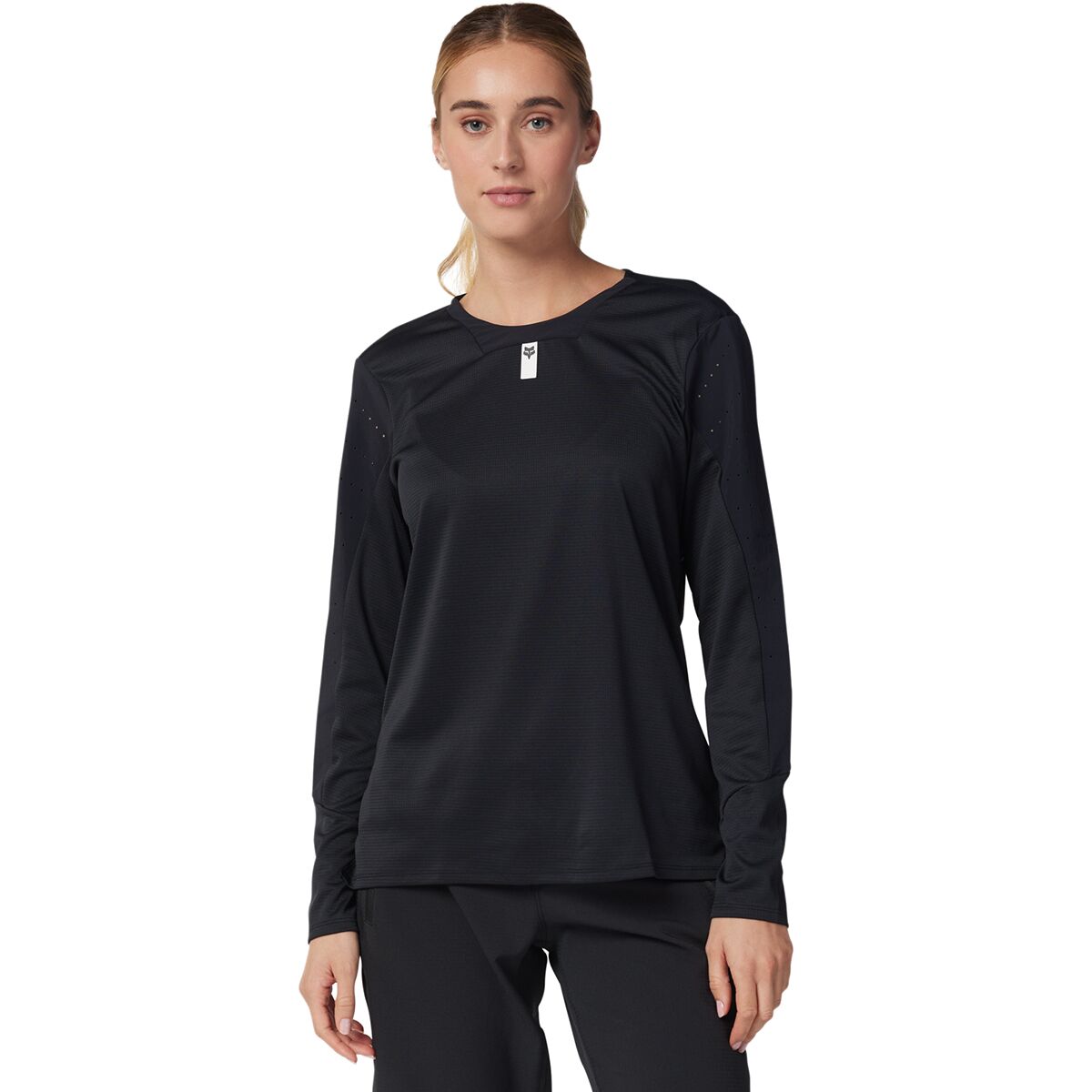 Fox Racing Defend Long-Sleeve Jersey - Women's Black, S