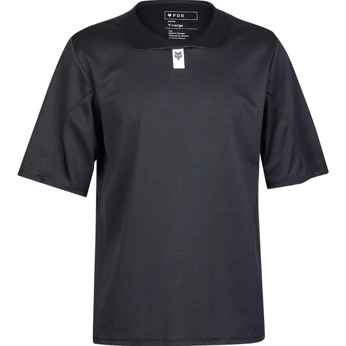 Fox Racing Defend Short-Sleeve Jersey - Kids' Black, S