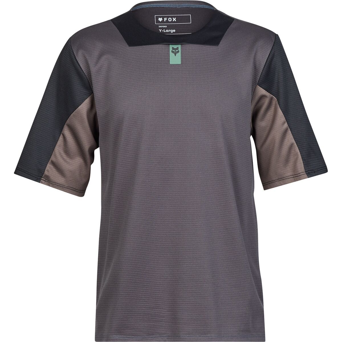 Fox Racing Fox Racing Defend Short-Sleeve Jersey - Kids' Graphite, S