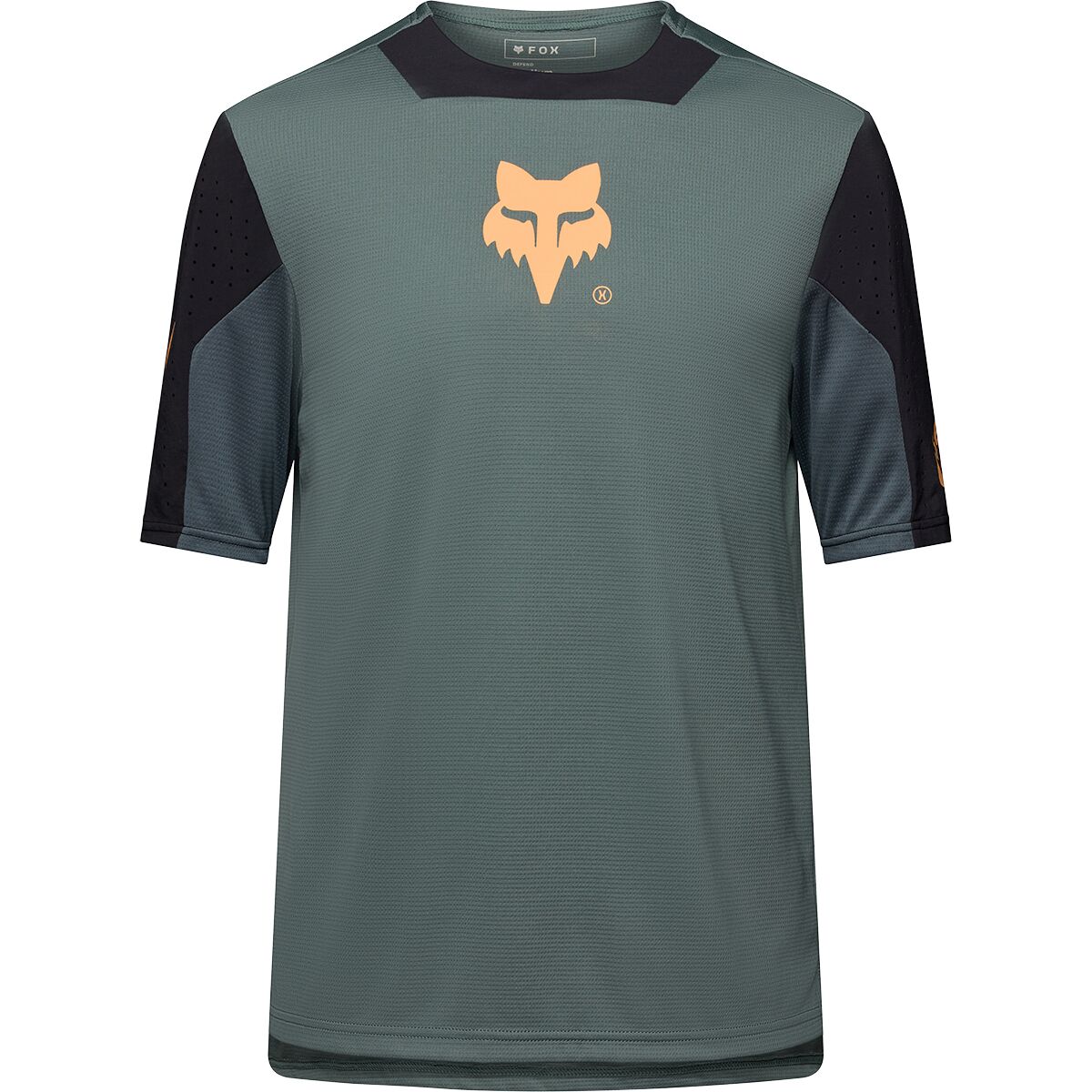 Fox Racing Defend Short-Sleeve Jersey - Men's Sage Creation, M