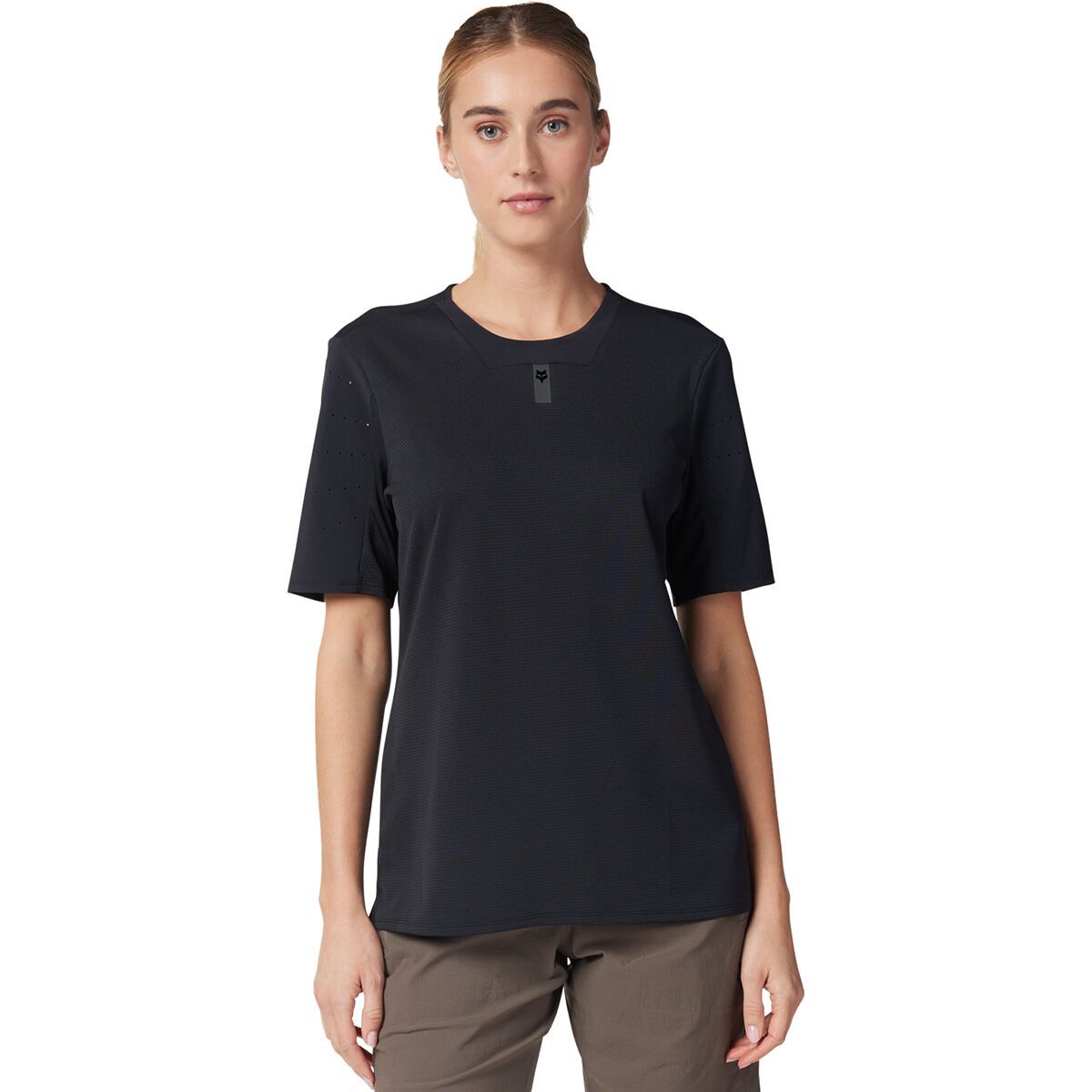 Fox Racing Defend Short-Sleeve Jersey - Women's Stone, XS