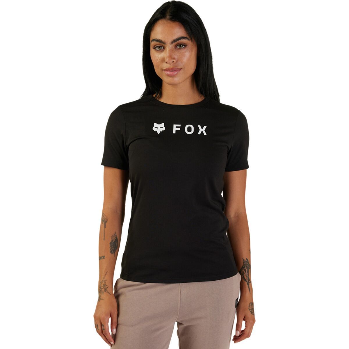 Fox Racing Fox Racing Absolute Short-Sleeve Tech T-Shirt - Women's Black, XS