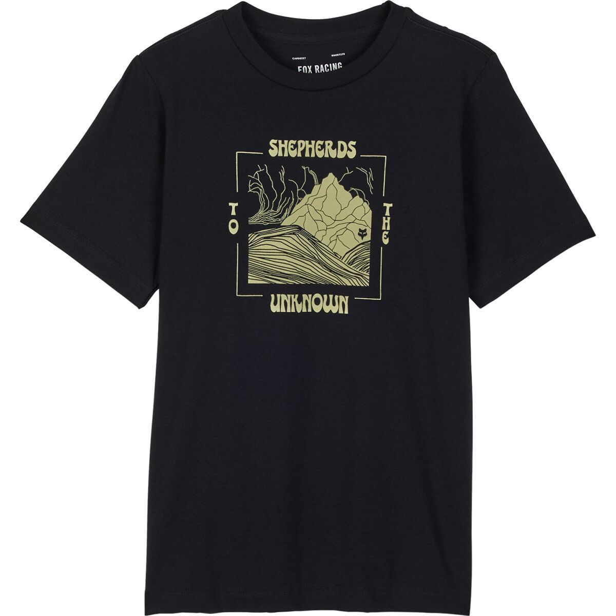 Fox Racing Fox Racing Shepherds Prem Short-Sleeve T-Shirt - Kids' Black, S