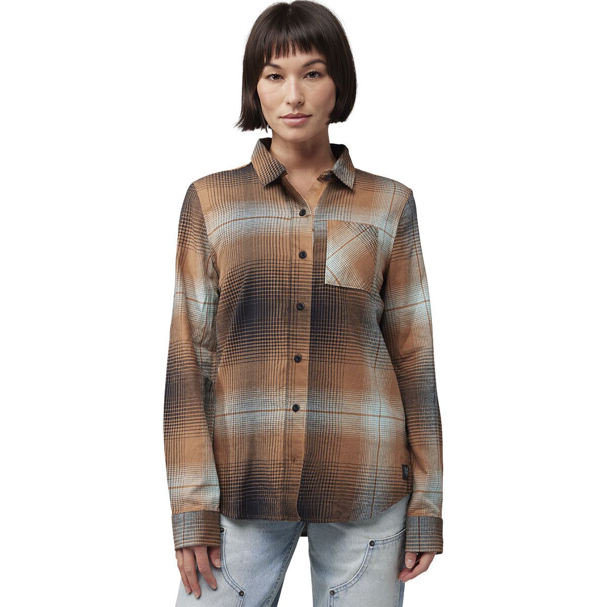 Fox Racing Fox Racing Traildust Flannel Jersey - Women's Walnut, XL