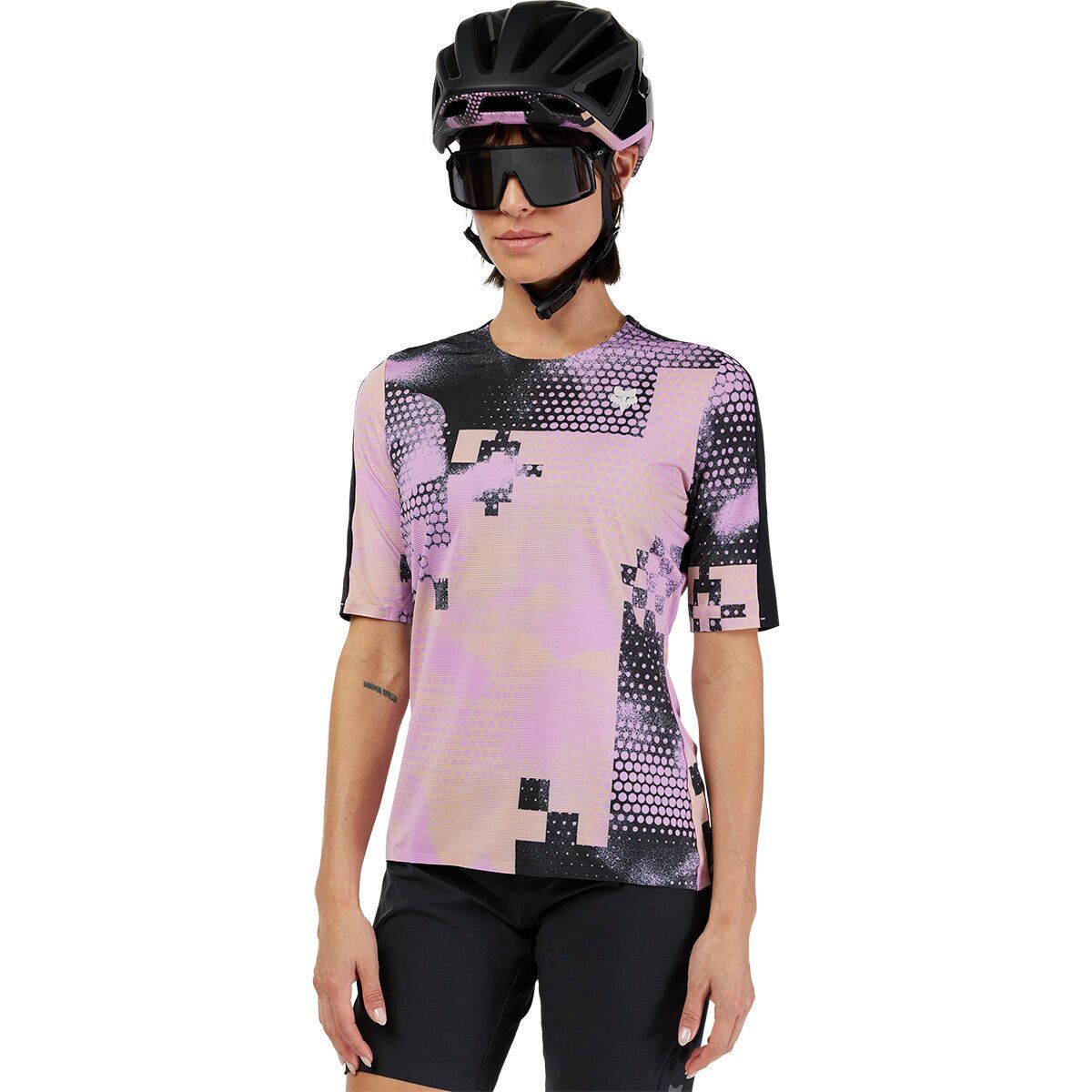 Fox Racing Fox Racing Flexair Ascent Short-Sleeve Jersey - Women's Pulse Dusty Rose, XS