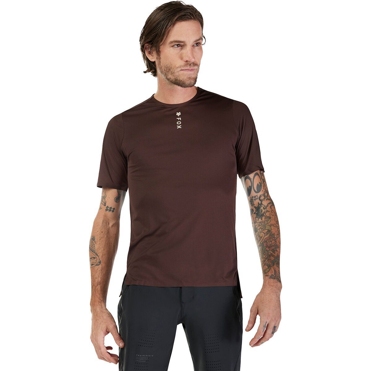 Fox Racing Fox Racing Flexair Pro Short-Sleeve Jersey - Men's Cocoa, XL