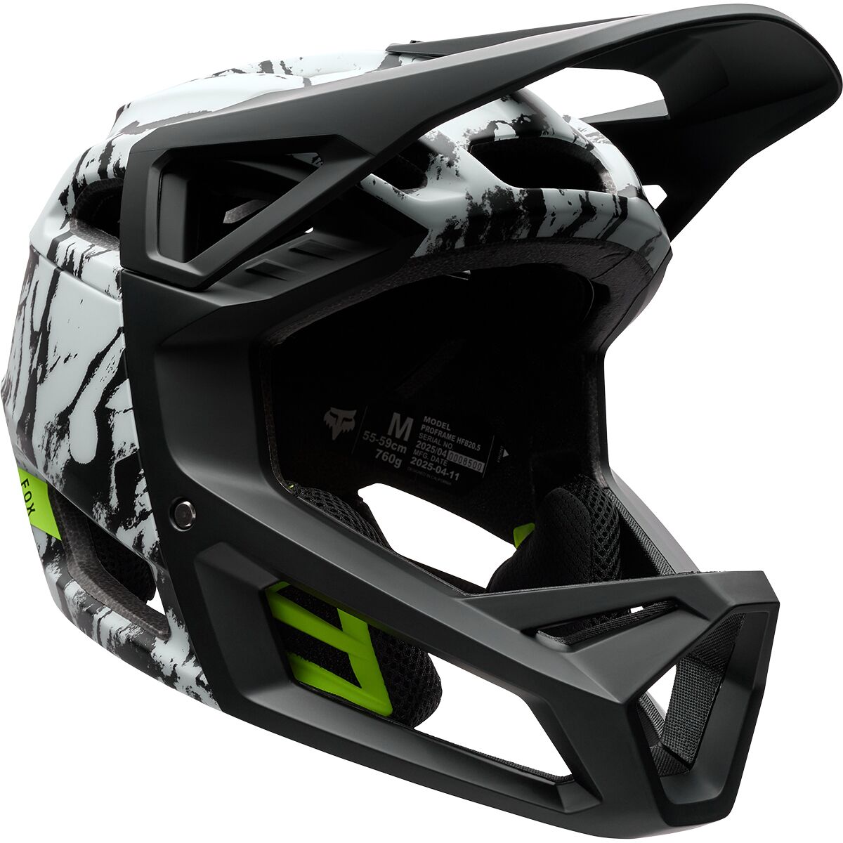 Fox Racing Proframe Helmet Thrive White, S