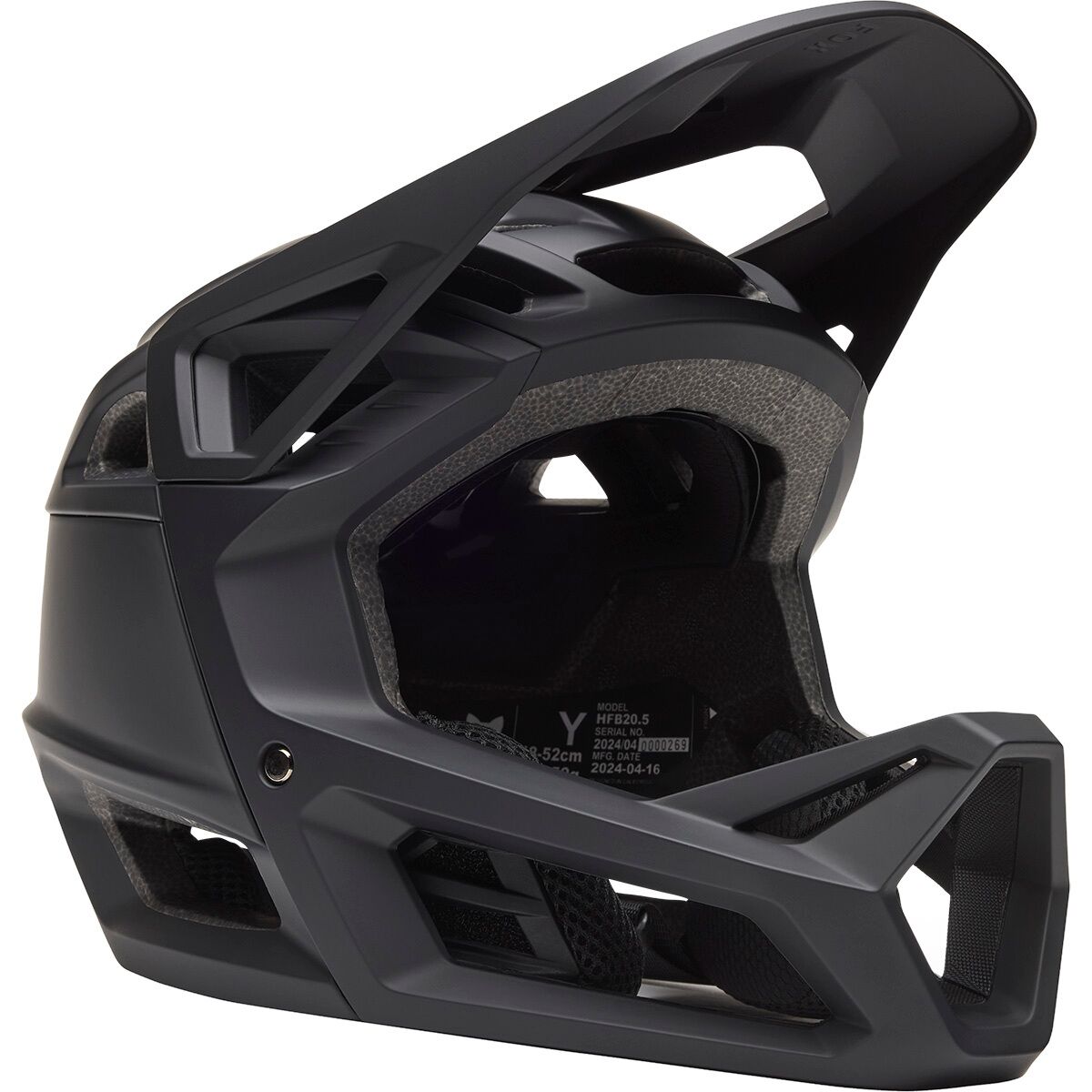 Fox Racing Proframe Helmet - Kids' Matte Black, One Size