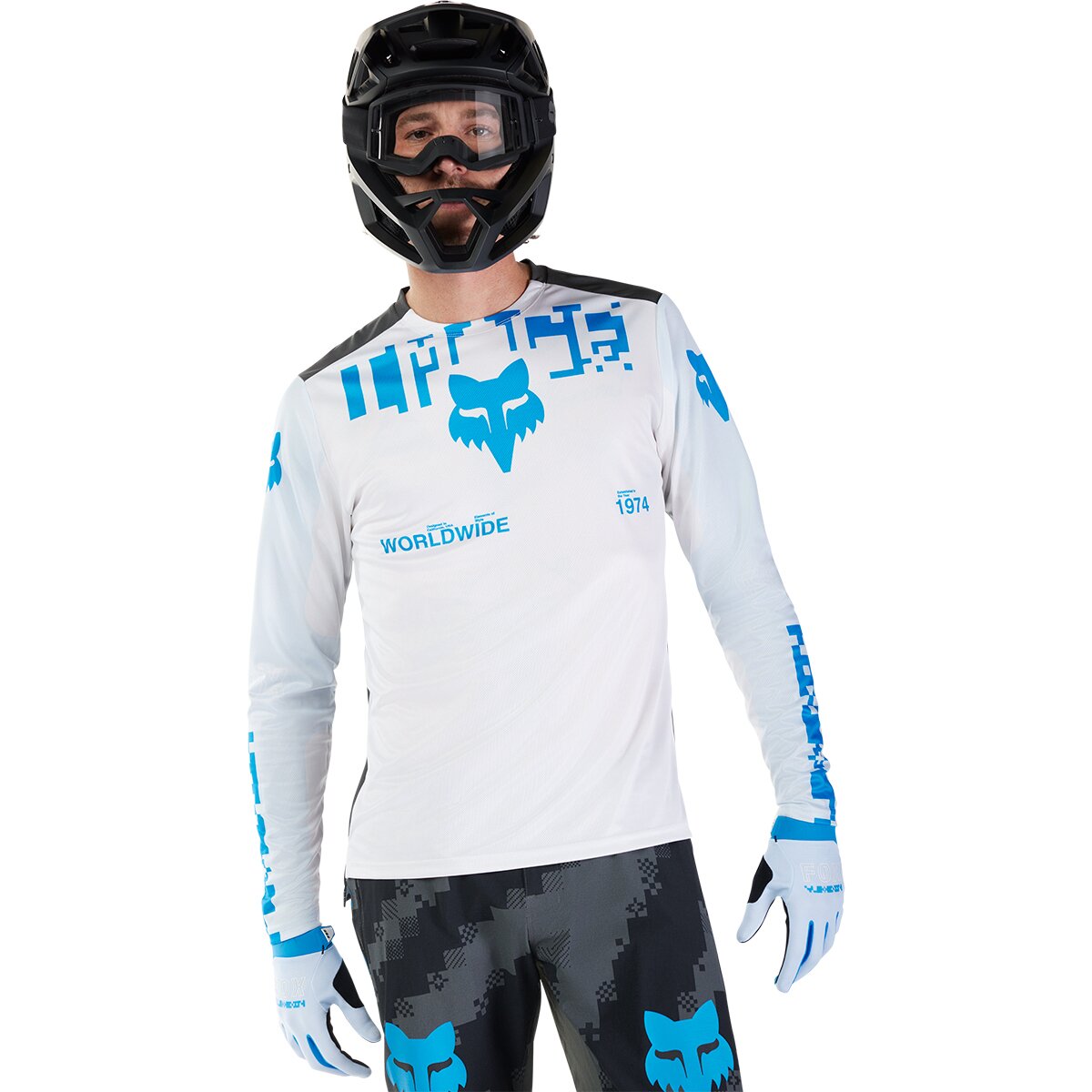 Fox Racing Fox Racing Ranger Long-Sleeve Jersey - Men's Digi White, S
