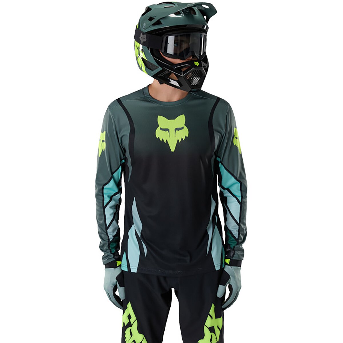 Fox Racing Ranger Long-Sleeve Jersey - Men's Sage Foundry, M