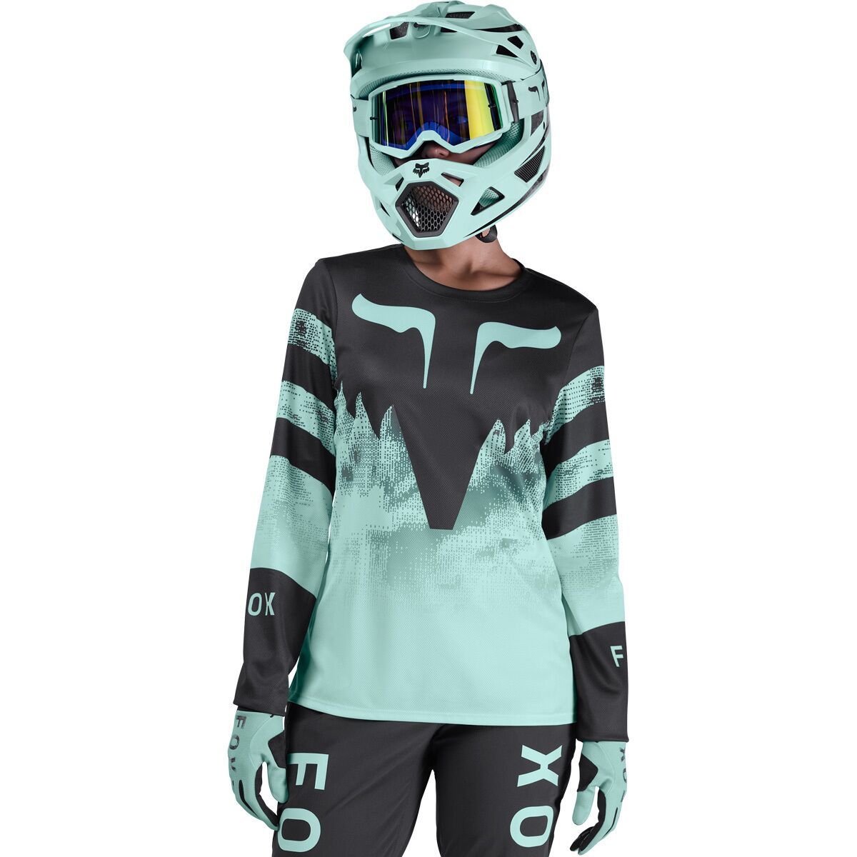 Fox Racing Fox Racing Ranger Long-Sleeve Jersey - Women's Turqoise, M