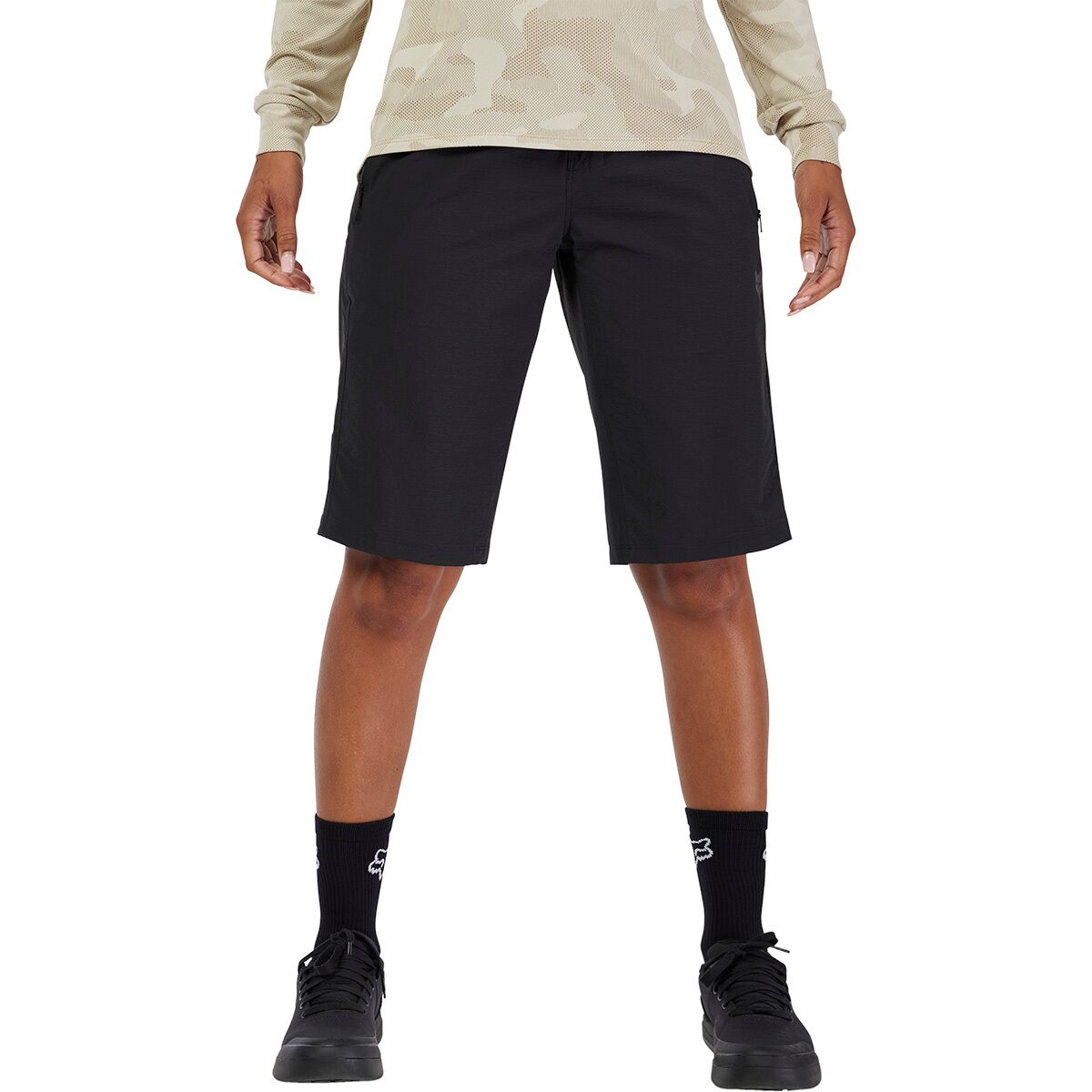 Fox Racing Ranger Short + Liner - Women's Black, 10