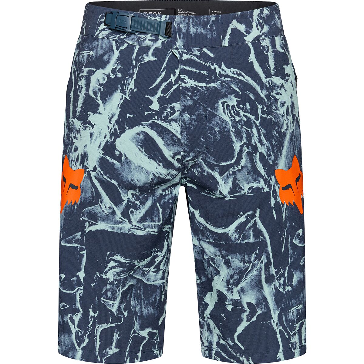 Fox Racing Ranger Short - Men's Arctic Blue Image Print, 34