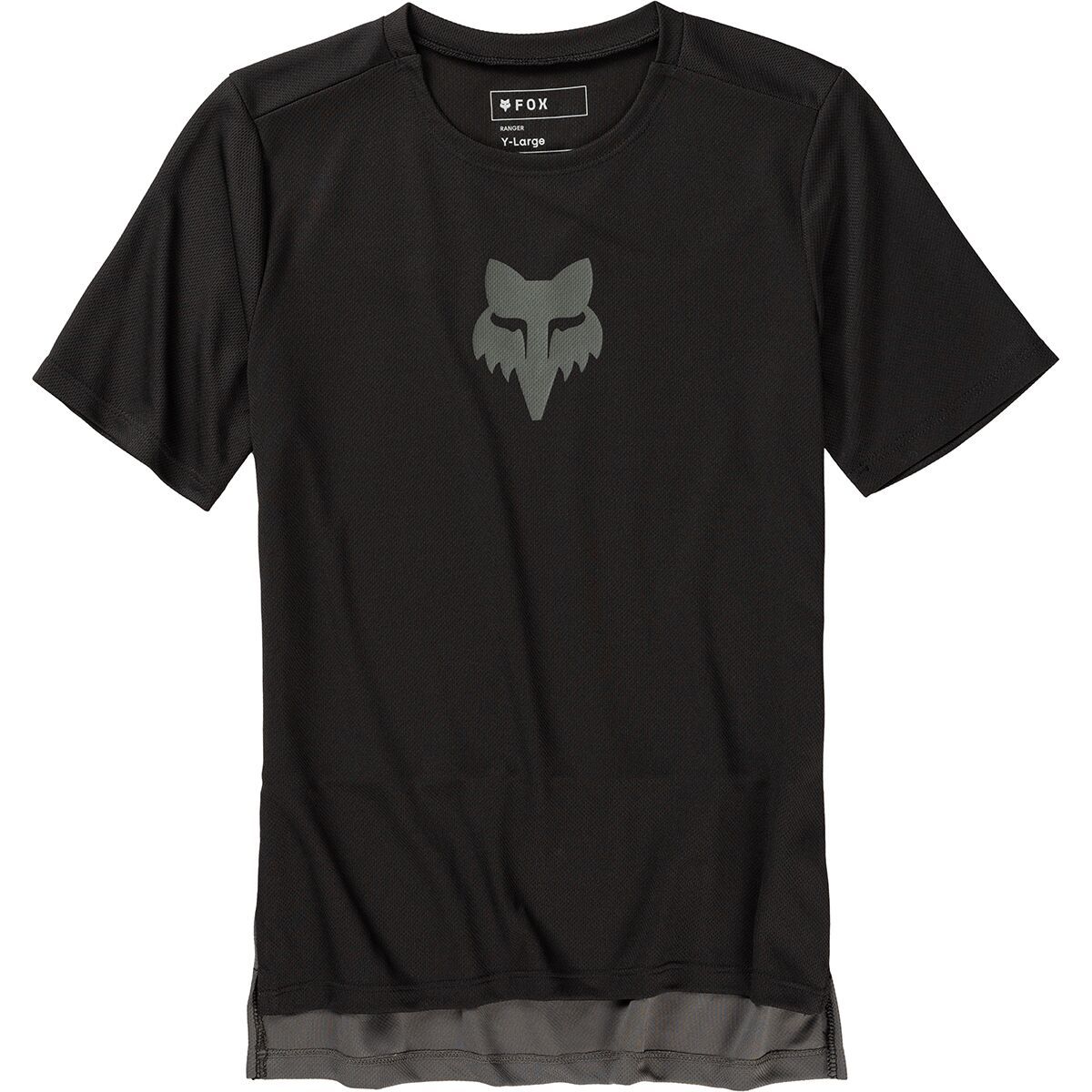 Fox Racing Fox Racing Ranger Short-Sleeve Jersey - Kids' Black Fox Head, L