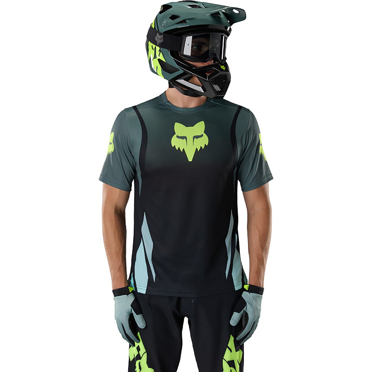 Fox Racing Ranger Short-Sleeve Jersey - Men's Sage Foundry, L
