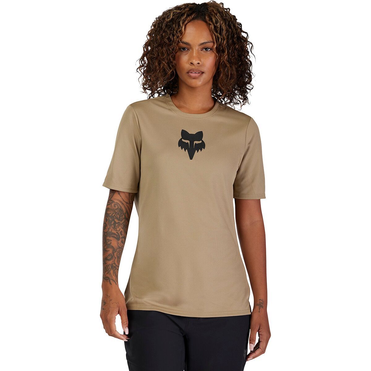 Fox Racing Fox Racing Ranger Short-Sleeve Jersey - Women's Sand Fox Head, L