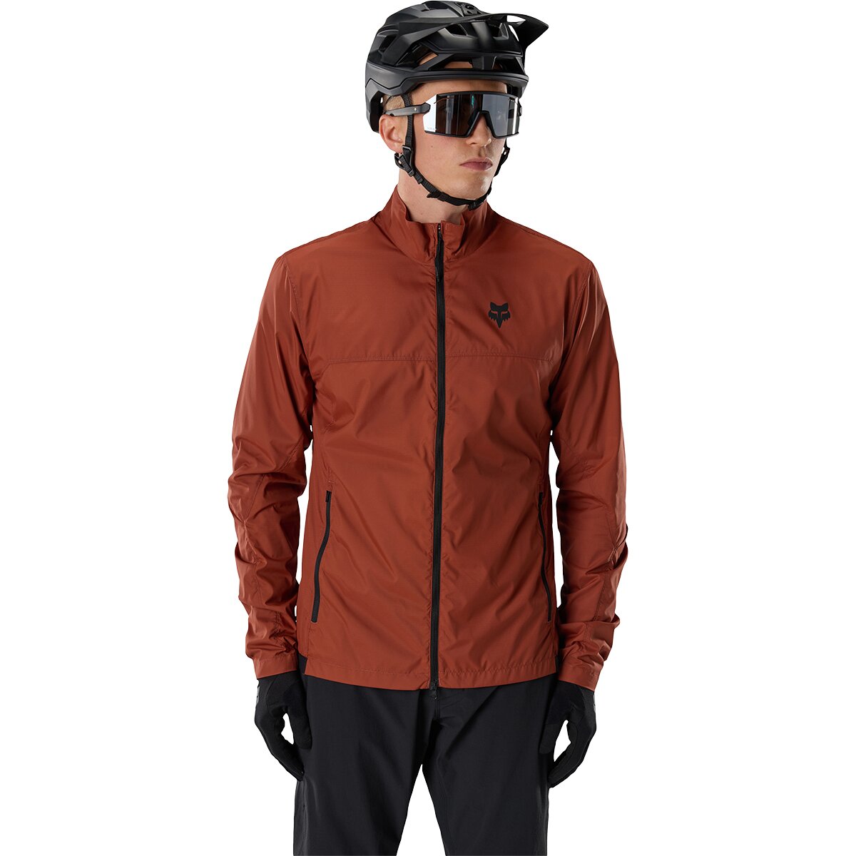 Fox Racing Ranger Wind Jacket - Men's Amber Scarlet, XL