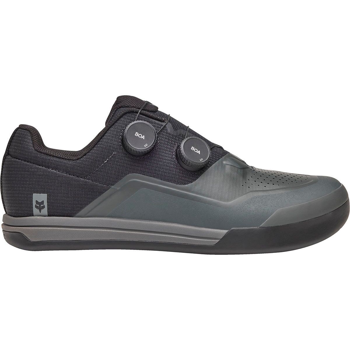 Fox Racing Union Boa Flat Moutain Bike Shoe Dark Shadow, 42.5 - Men's