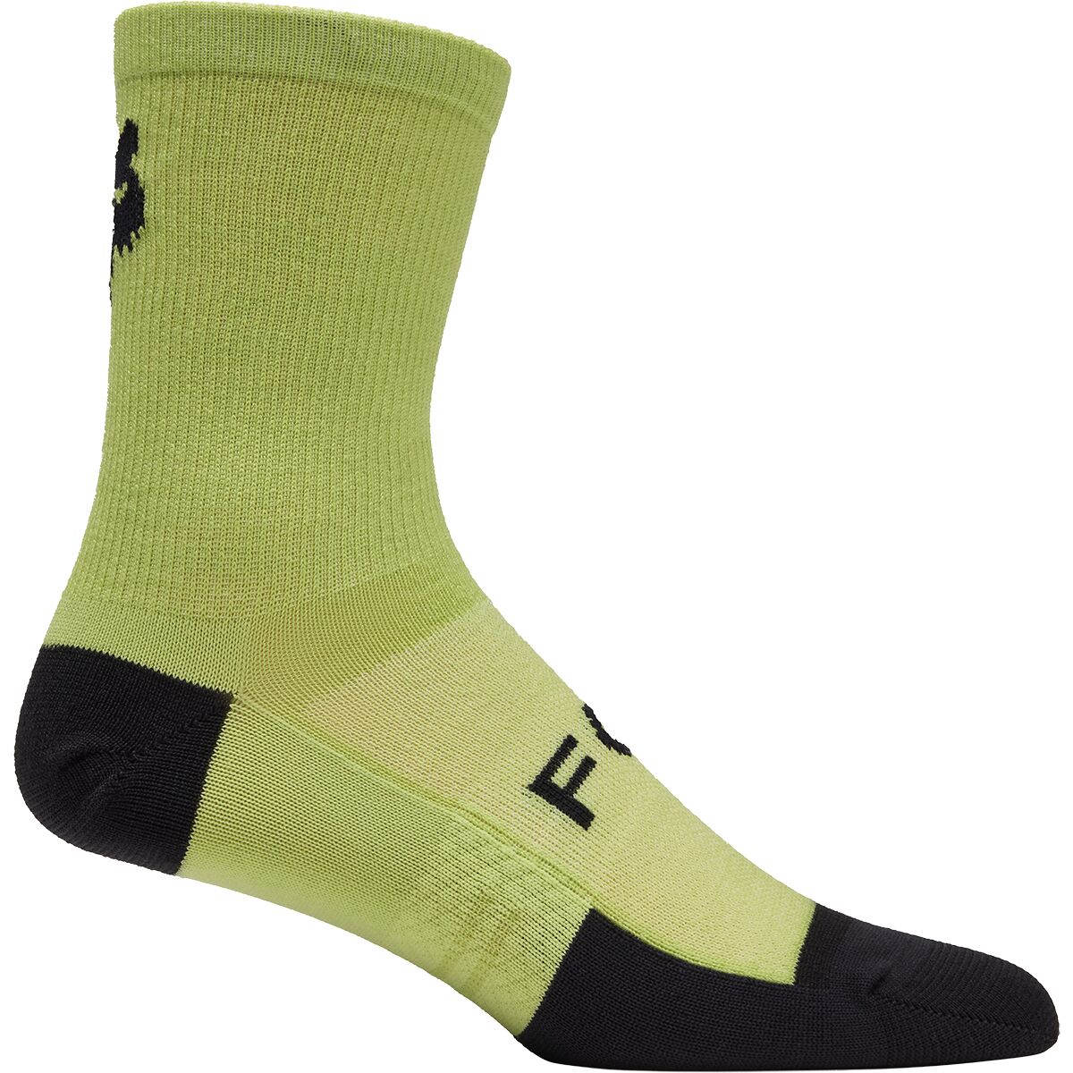 Fox Racing Flexair Merino 6in Sock Lime, S/M - Men's