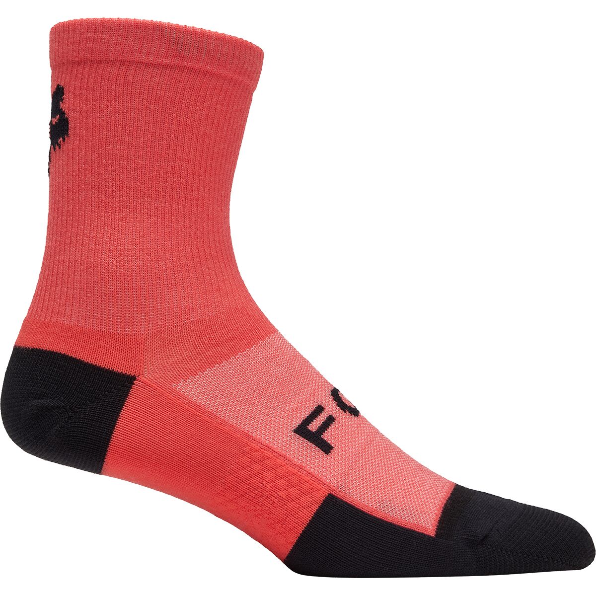 Fox Racing Flexair Merino 6in Sock Neon Pink, L/XL - Men's