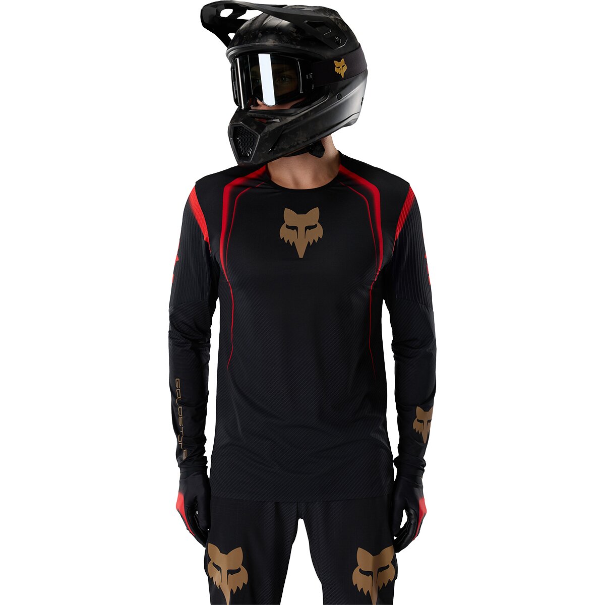 Fox Racing Flexair Goldstone SE Long-Sleeve Jersey - Men's Black, M