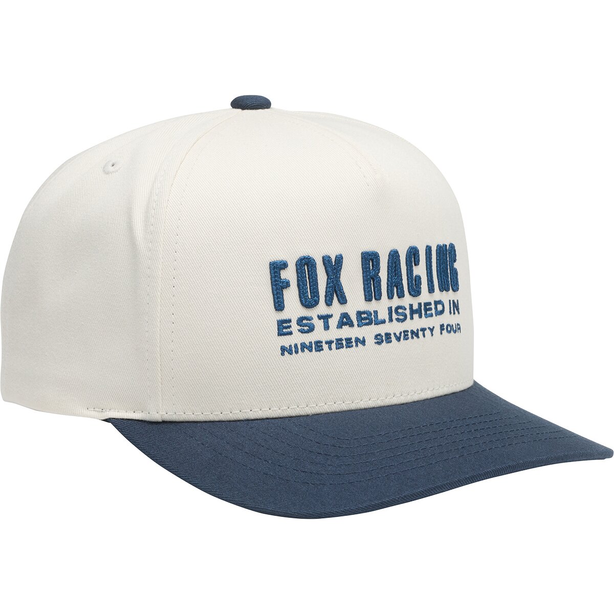 Fox Racing Warped Snapback Hat Pearl White, One Size