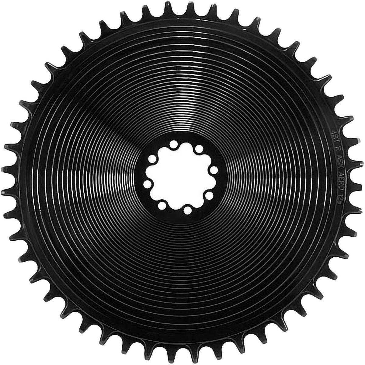 Garbaruk Garbaruk AXS Road/CX AERO Round Chainring Black, 42t