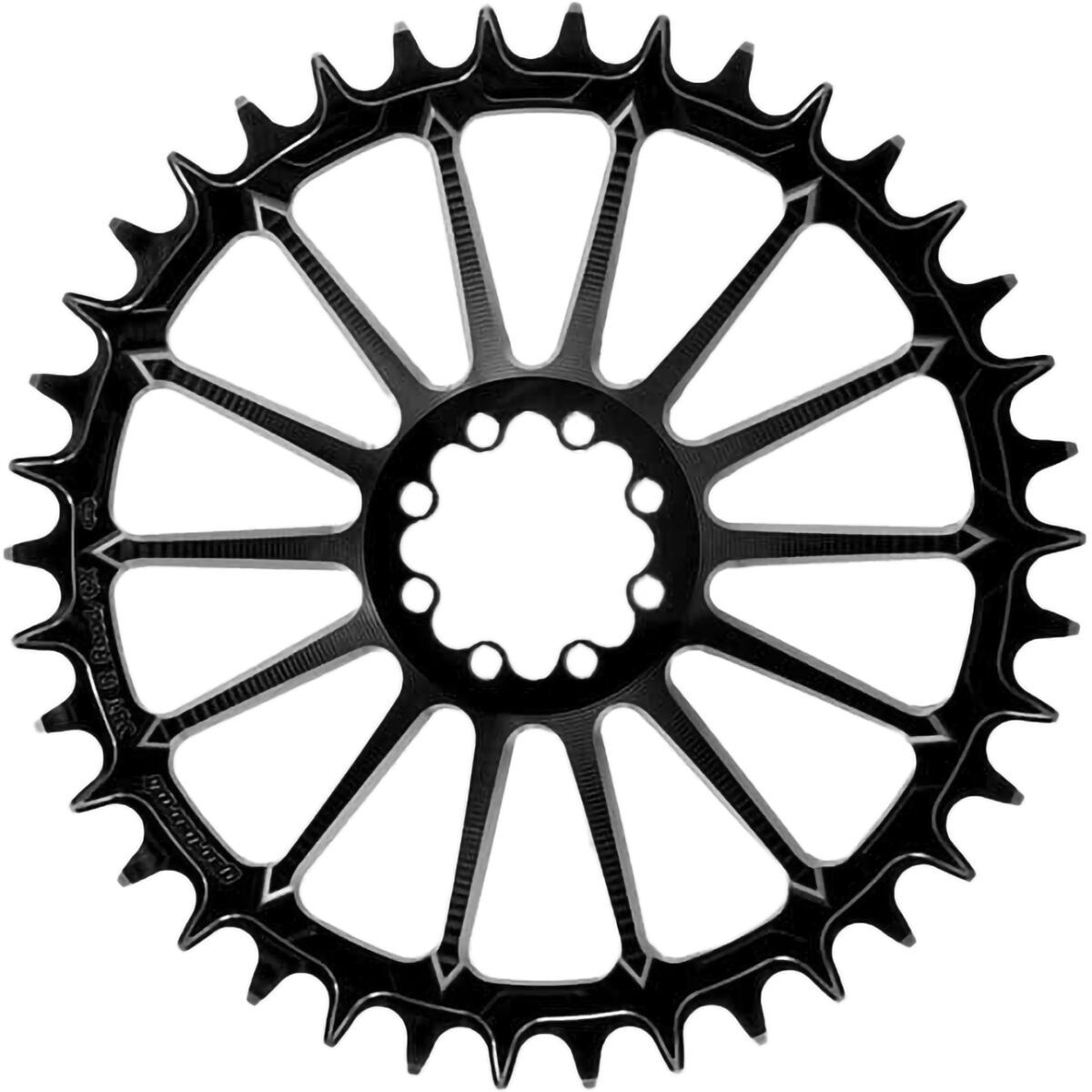 Garbaruk AXS Road/CX Round Chainring Black, 44t