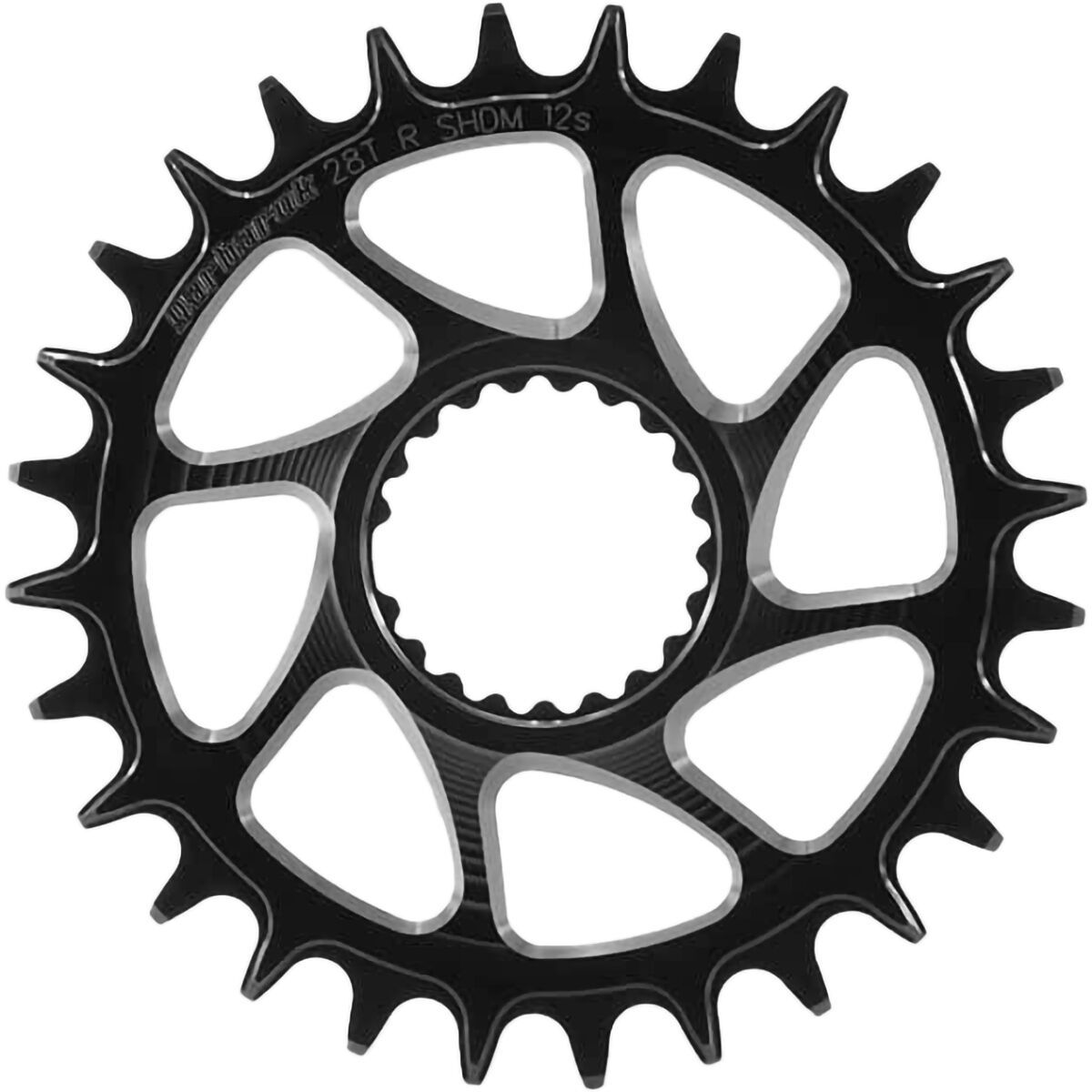 Garbaruk M7100/M8100 Round Chainring Black, 32t