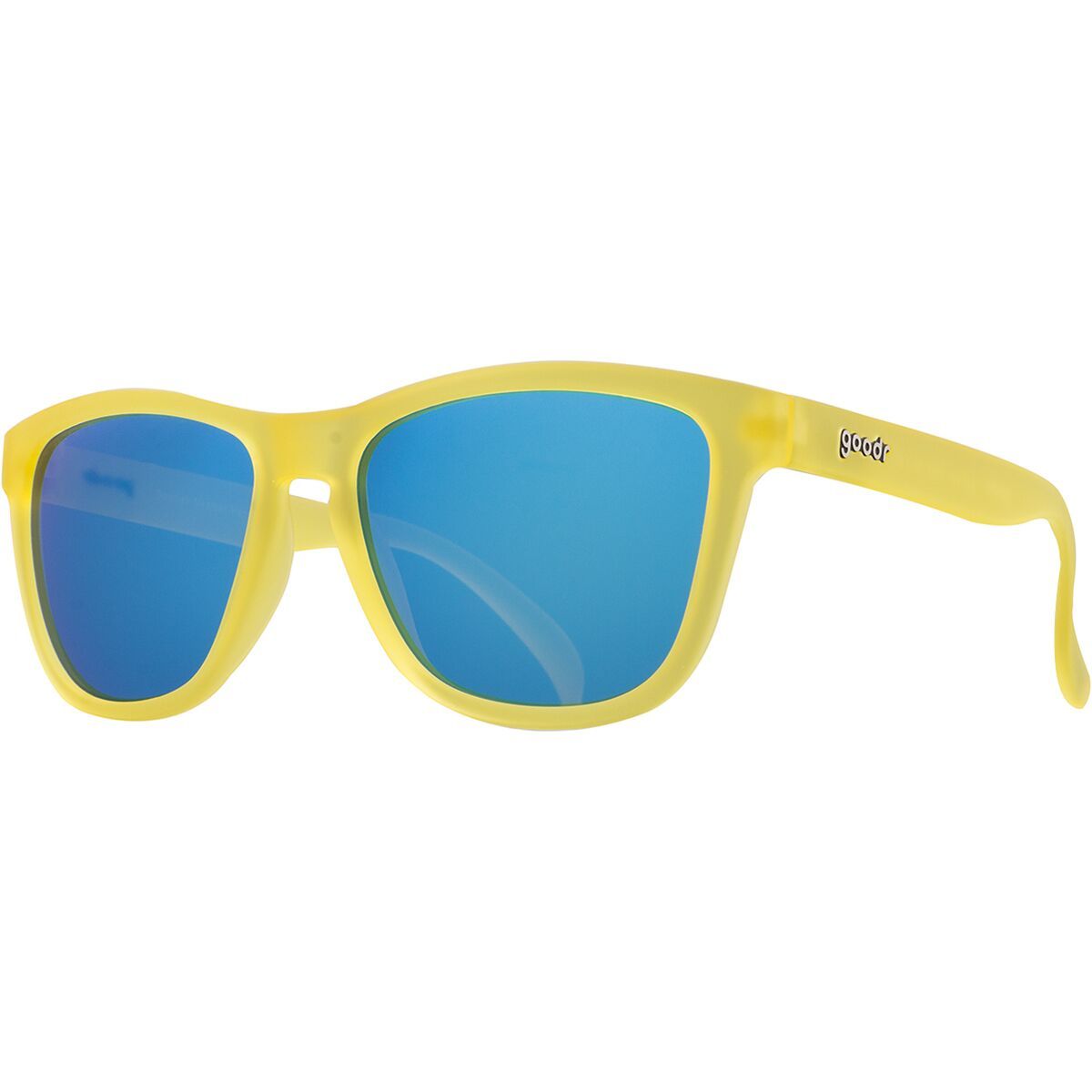 Goodr Goodr OG Polarized Sunglasses Swedish Meatball Hangover/Yellow, One Size - Men's
