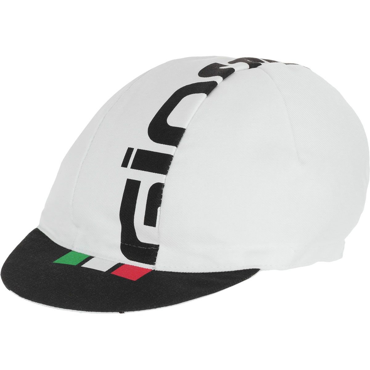 Giordana Trade Cycling Cap White/Black/Italia, One Size