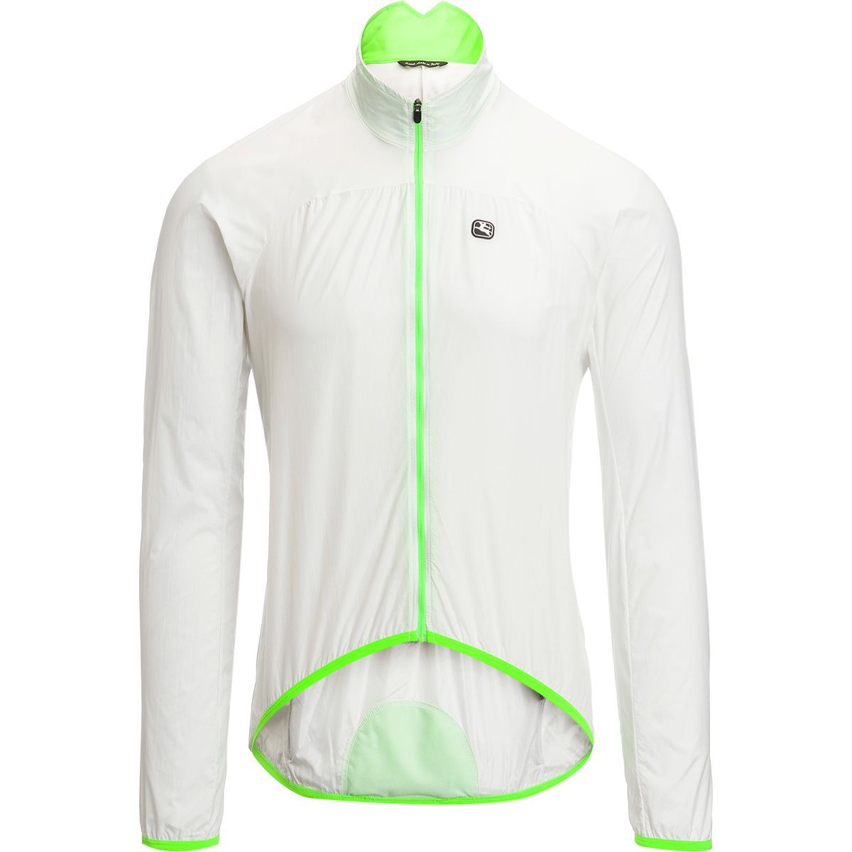 Giordana Zephyr Jacket - Men's Opaque White/Black Accents, XL