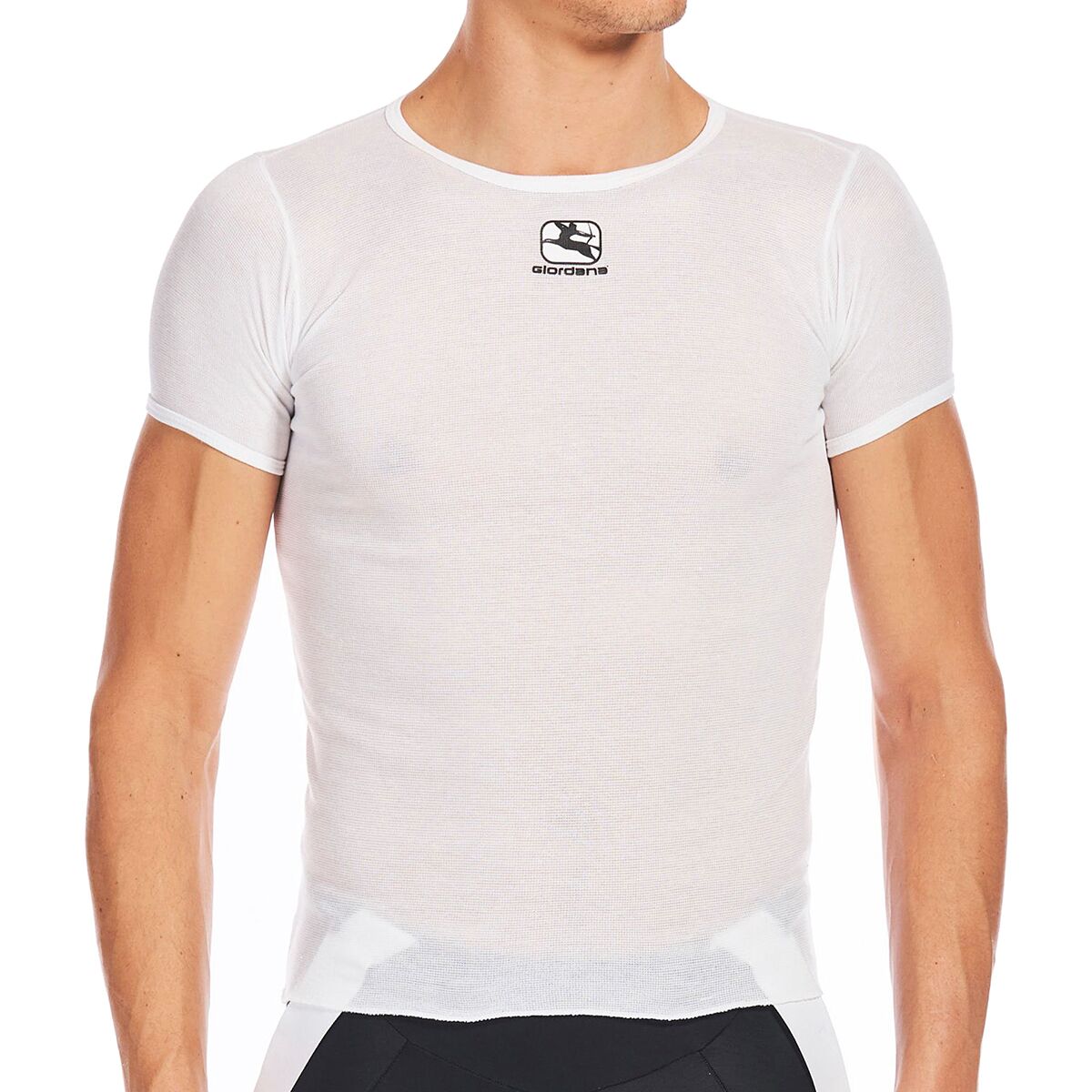 Giordana Sport Short-Sleeve Baselayer - Men's White, Medium