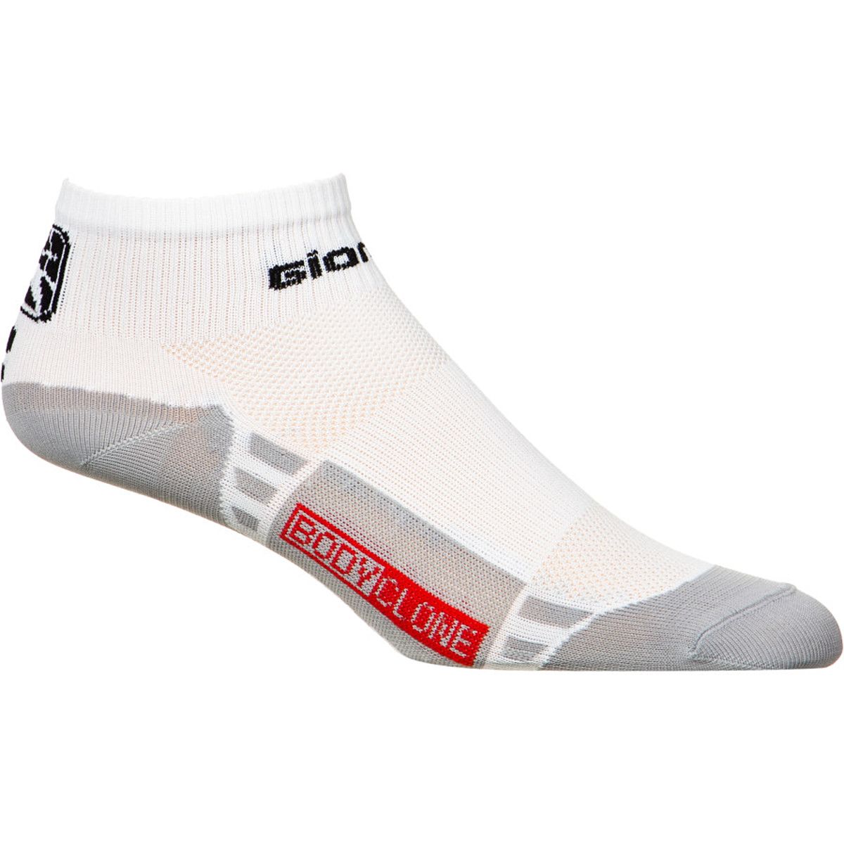 Giordana FR-C Low Sock Black/White, L - Men's