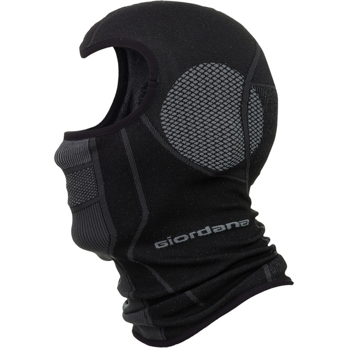 Giordana Giordana Knitted PolyPro Balaclava Grey/Black, One Size
