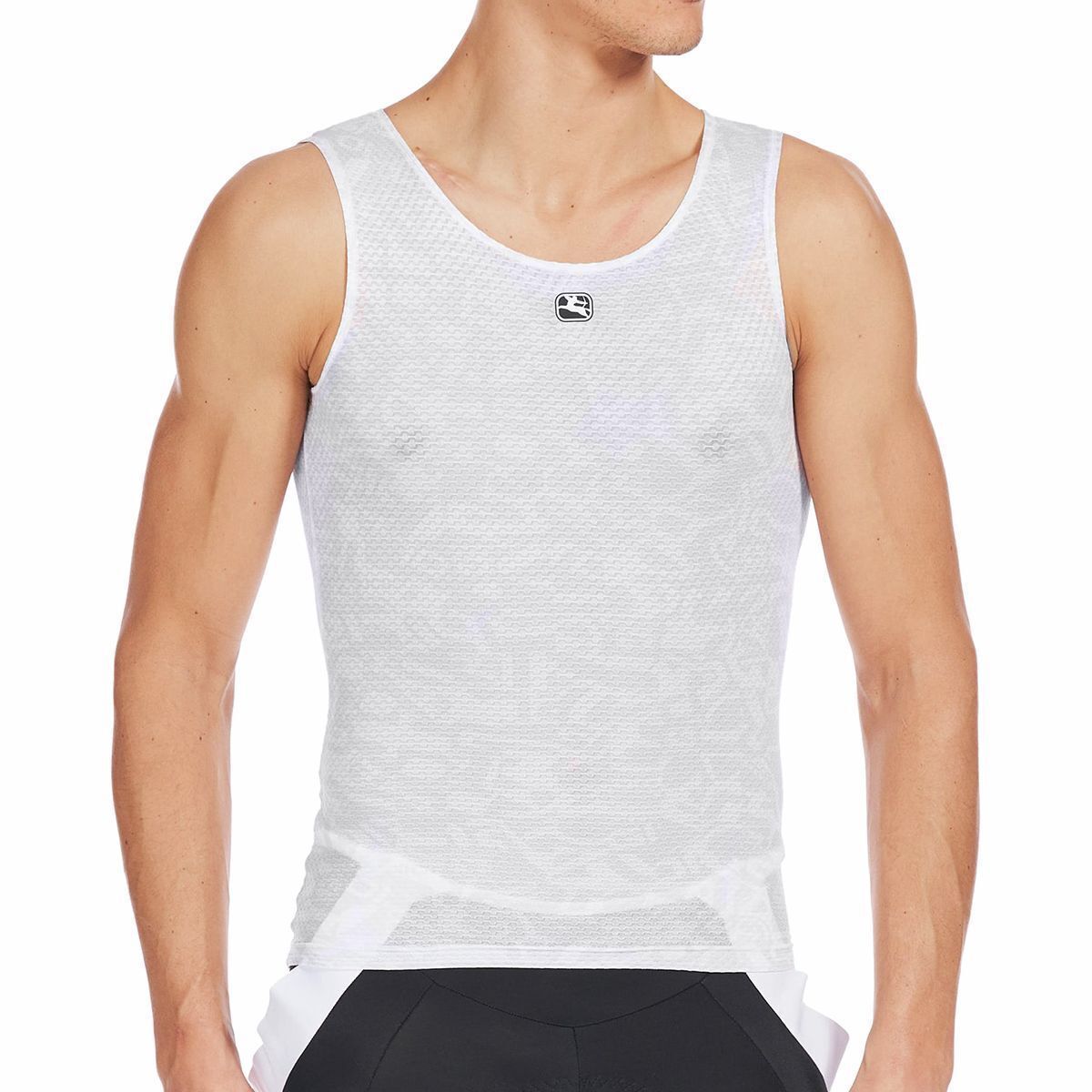 Giordana FR-C Pro Tank Base Layer - Men's White/Grey, M/L