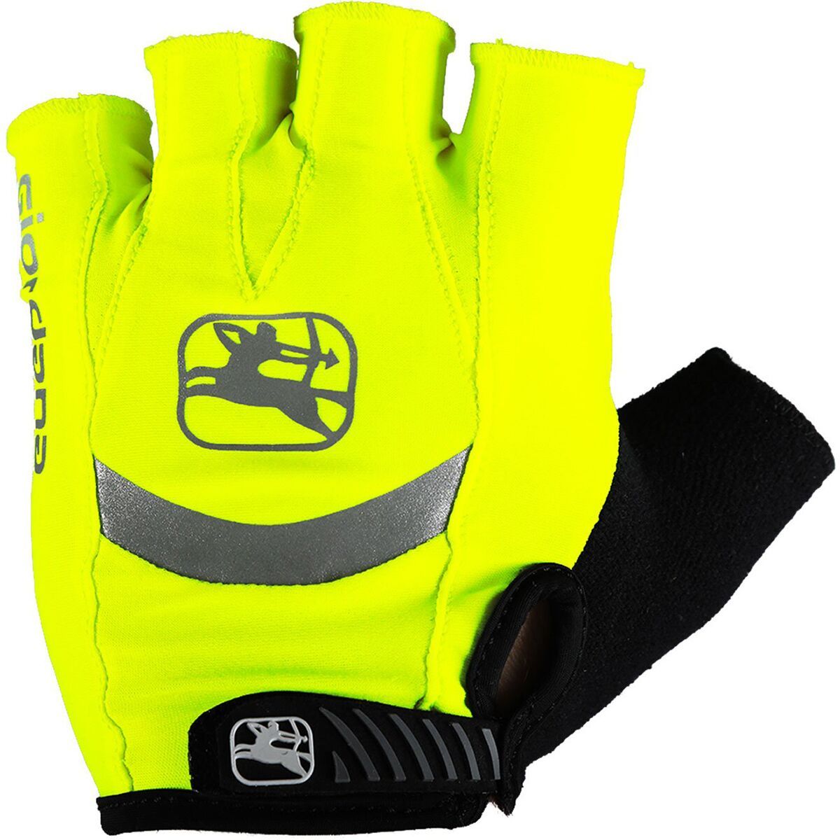 Giordana Giordana Strada Gel Glove - Men's Fluo Yellow, XL