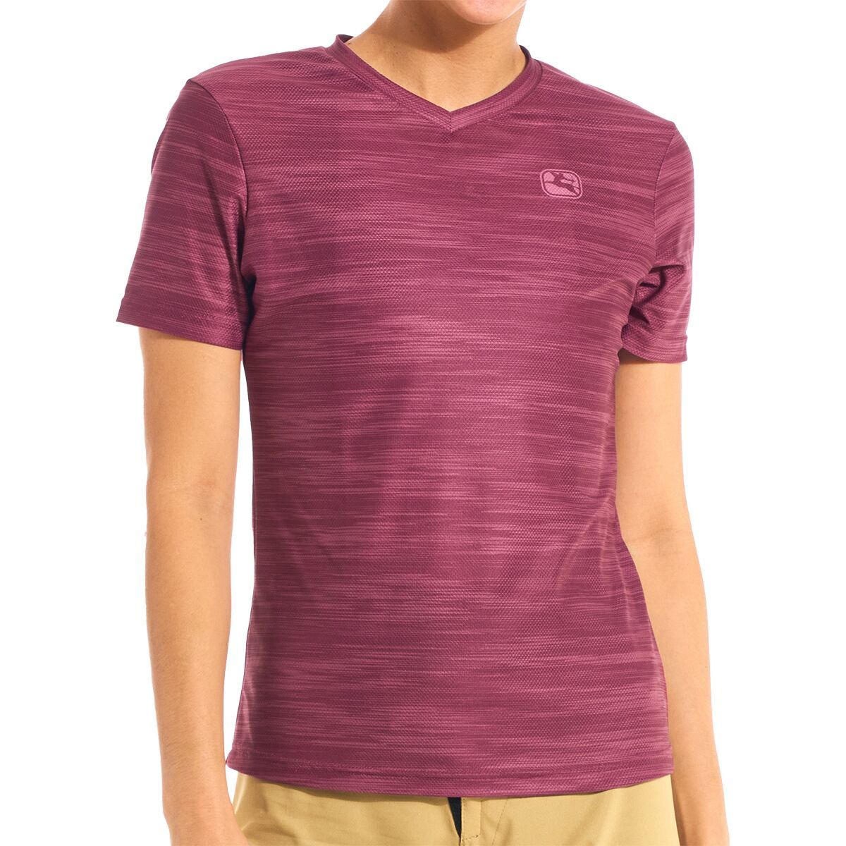 Giordana MTB Short-Sleeve Jersey - Women's Sangria Melange, S