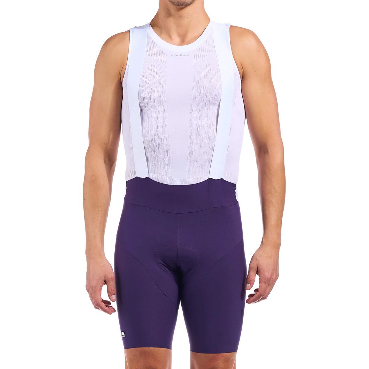 Giordana Vero Forma Bib Short - Men's Purple, M