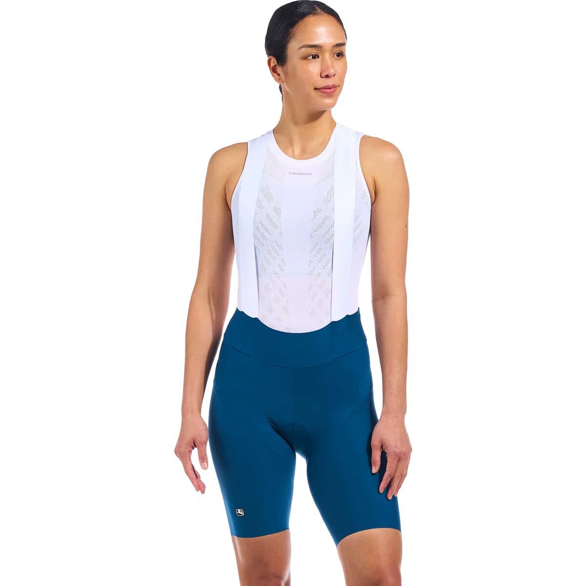 Giordana Vero Forma Bib Short - Women's Petrol, XL