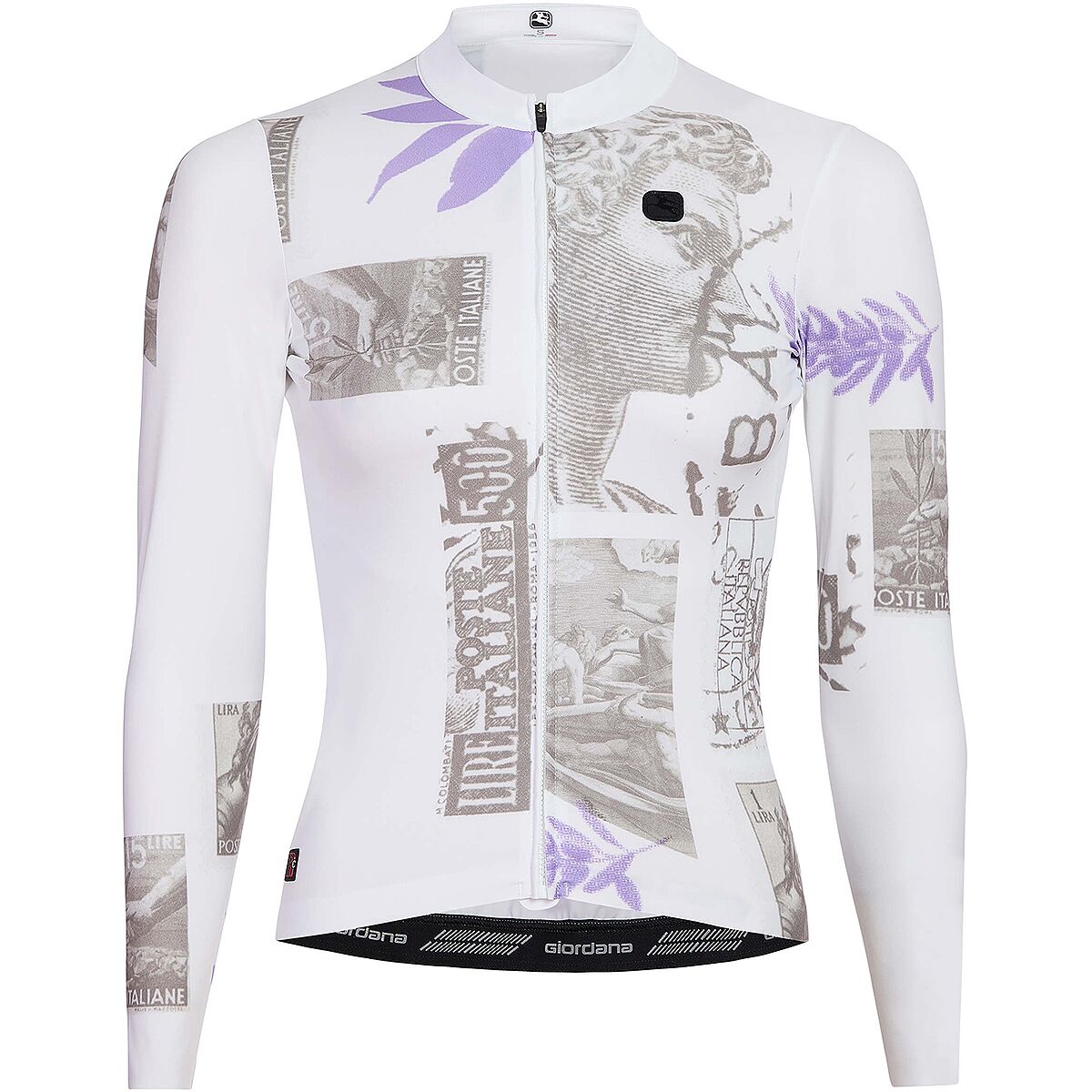 Giordana FR-C Pro Lightweight UPF 50+ Long-Sleeve Jersey - Women's La Posta White, L