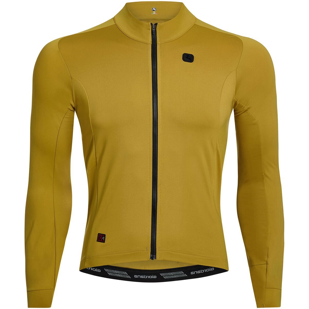 Giordana Giordana FR-C Pro Thermal Long-Sleeve Jersey - Men's Olive Yellow, XL