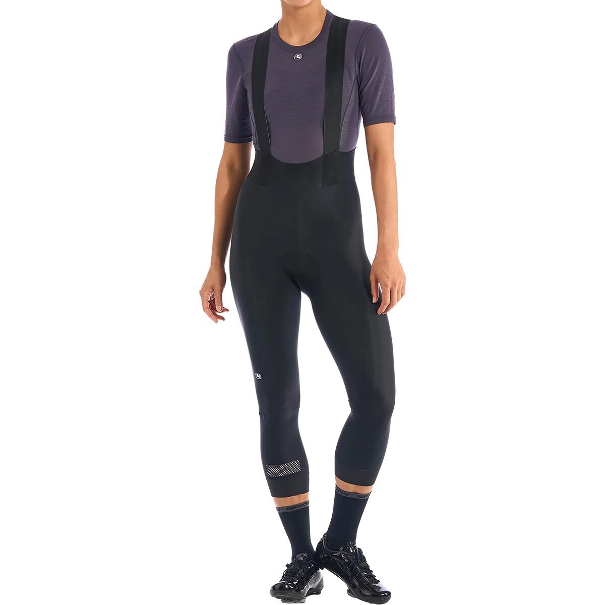 Giordana Silverline Thermal Bib Knicker - Women's Black, L