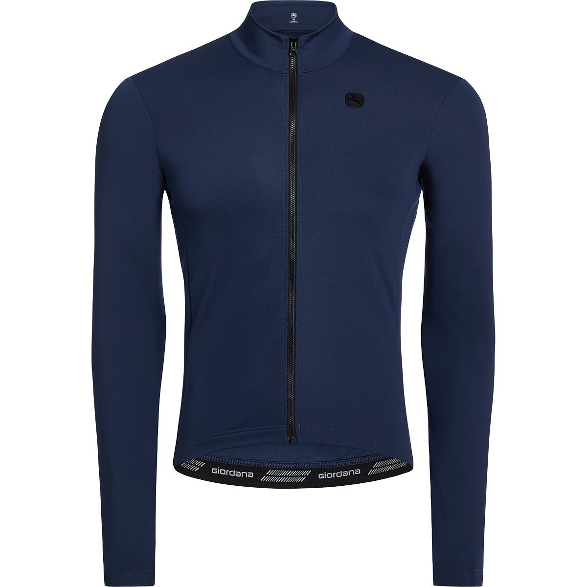 Giordana Silverline Thermal Long-Sleeve Jersey - Men's Sable Blue, XL