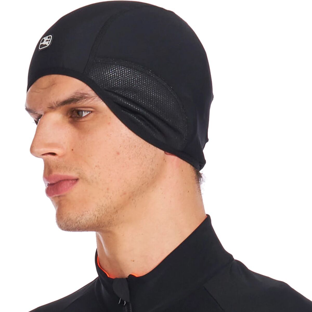 Giordana Skull Cap with Ear Covers Black, One Size
