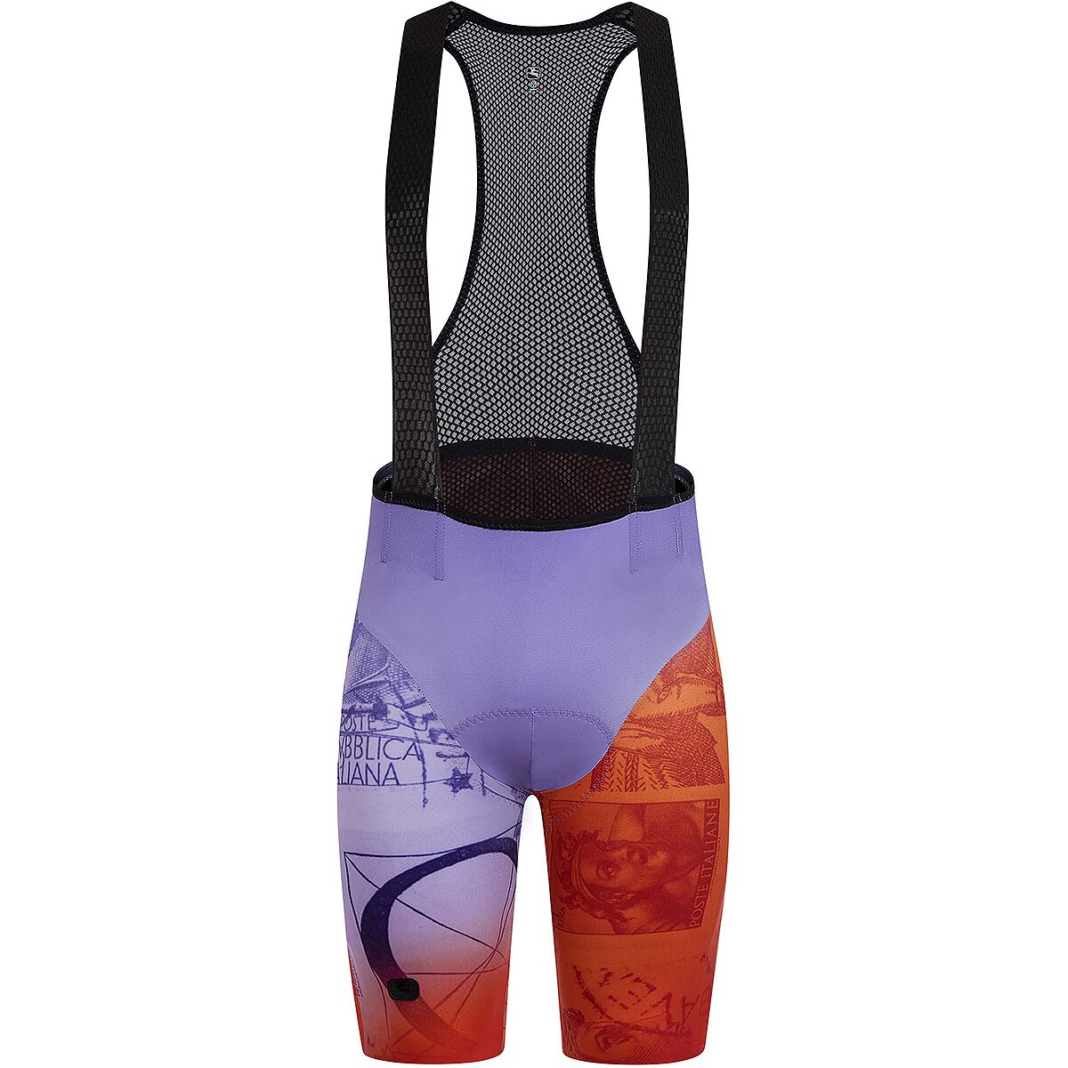 Giordana Urto Bib Short - Men's La Posta Orange/Purple, XL