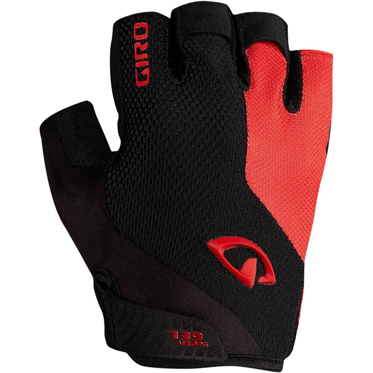 Giro Giro Strade Dure Supergel Glove Black/Bright Red, S - Men's