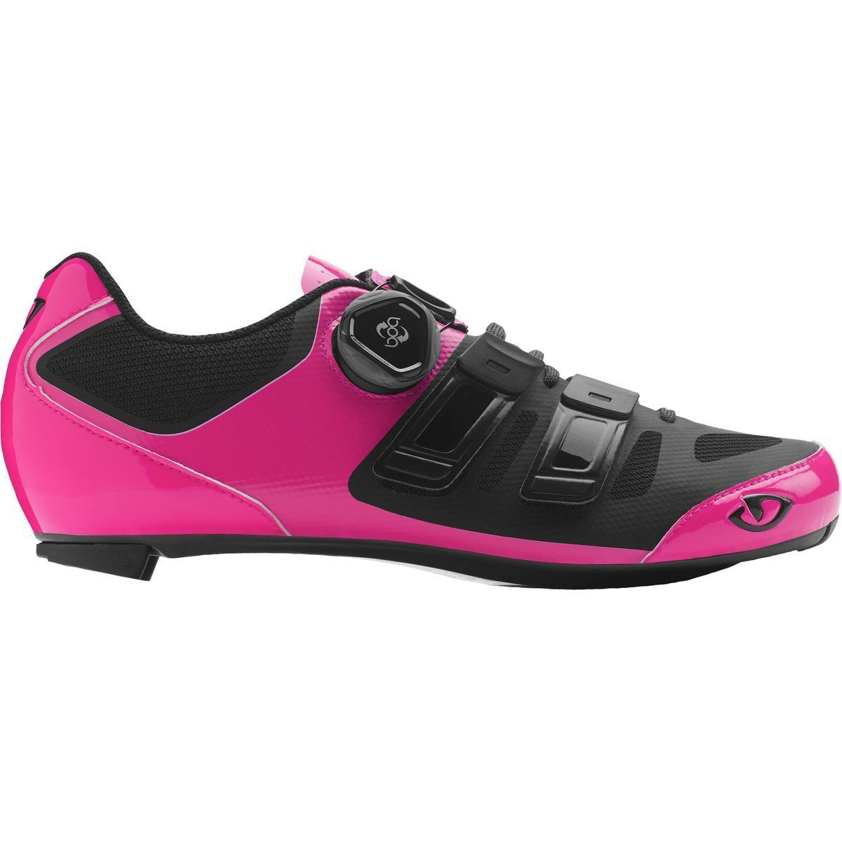 Giro Raes Techlace Cycling Shoe - Women's Bright Pink/Black, 41.5