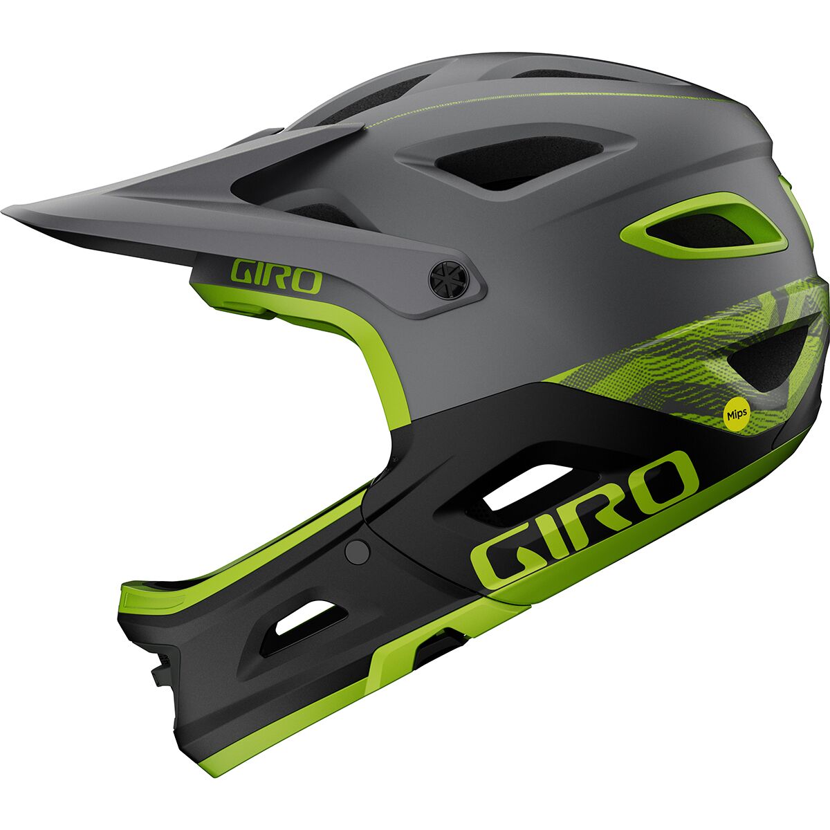 Giro Giro Switchblade Mips Helmet Matte Metallic Black/Ano Lime, S - $195.96 at Competitive Cyclist
