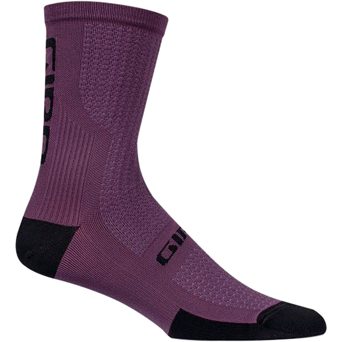 Giro HRc Plus Merino Wool Sock Purple/Black, XL - Men's